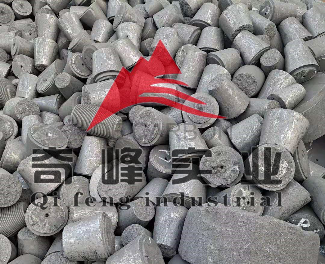 Graphite electrode graphite block crumbs can be customized in size